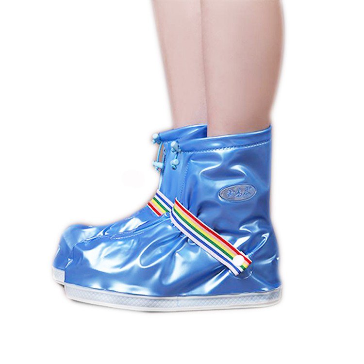 Водонепроницаемый чехол для ботинок от дождя из ПВХ Нескользящий чехол для обуви из ПВХ на открытом воздухе