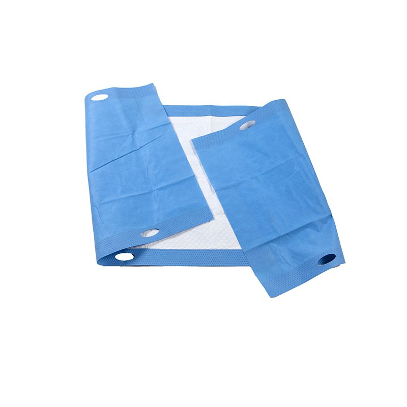 Супер абсорбирующая устранимая подушка гигиены для терпеливой сини под пусковой площадкой кровати для материнской
