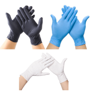 Основные типы одноразовых перчаток