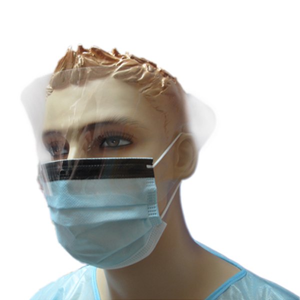 Хирургическая маска Antiglare Eyeshield, устойчивая к жидкости, с пеной без тумана