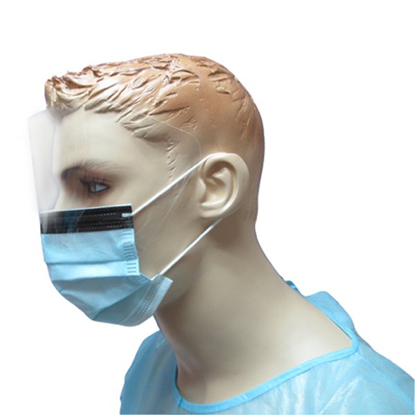 Хирургическая маска Antiglare Eyeshield, устойчивая к жидкости, с пеной без тумана